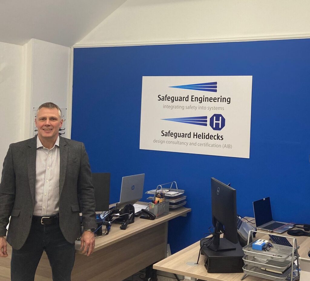 New office for growing Safeguard Helidecks team